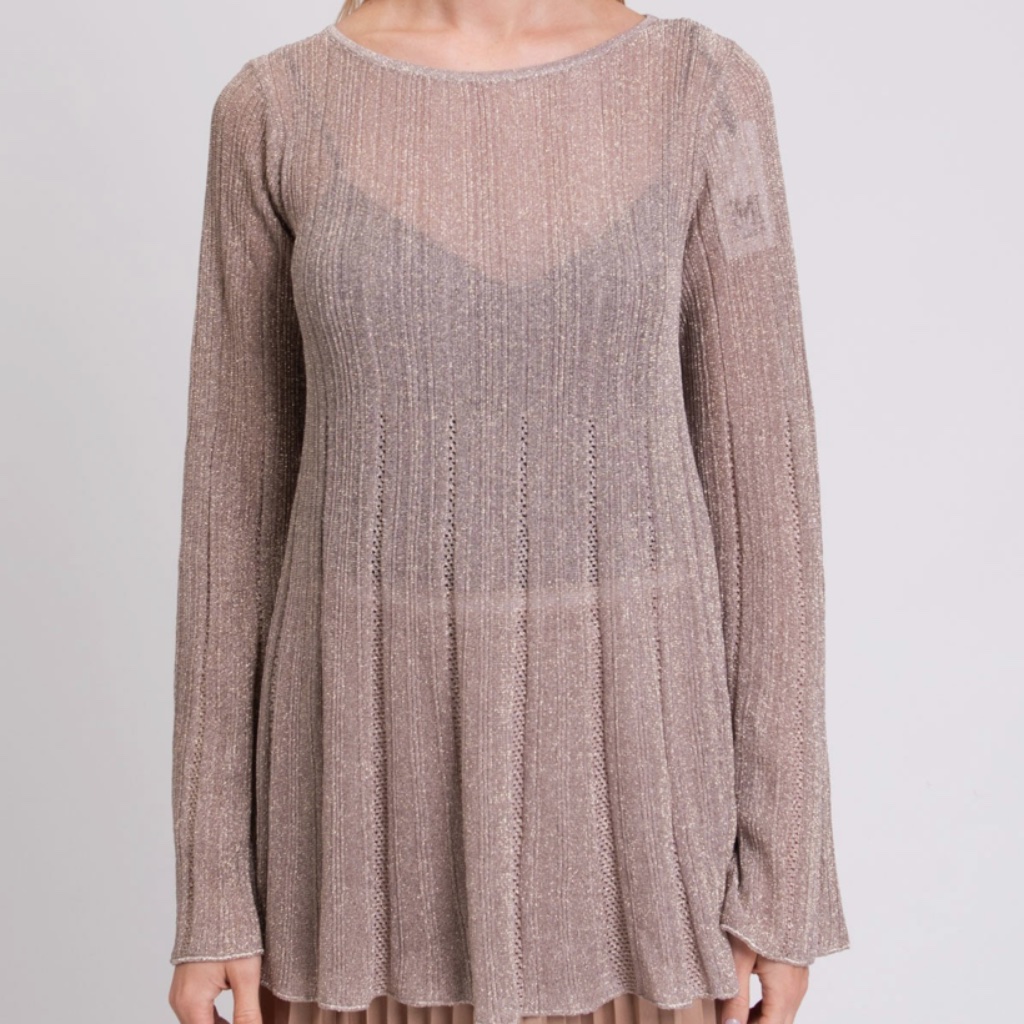 M Missoni Sheer Top